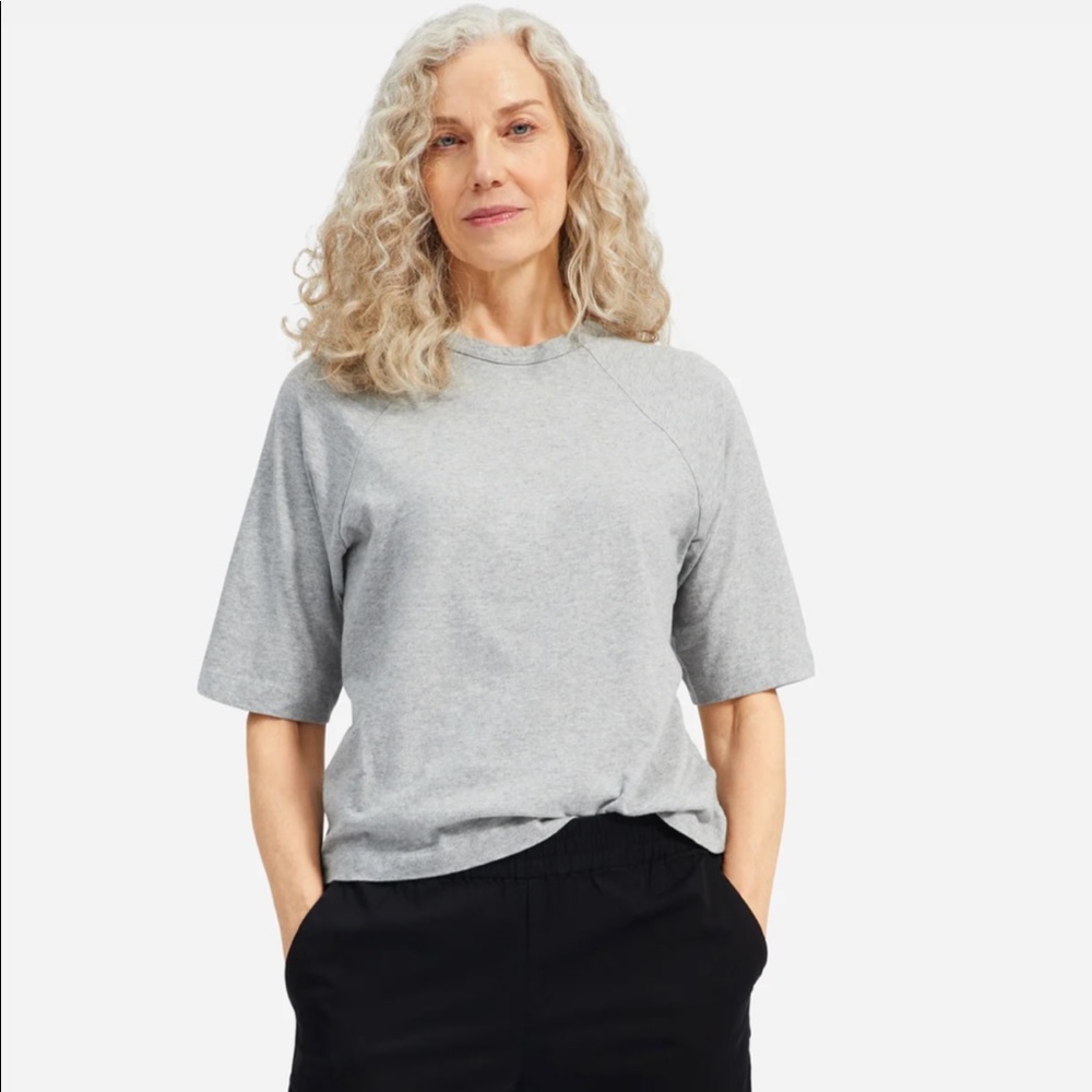 Everlane gray box top